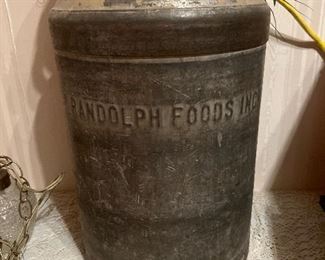Randolph Foods Milk Jug