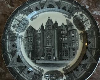 Spode University of Chicago Plate