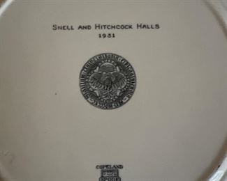 She’ll and Hitchcock Hall University of Chicago Plate Spode