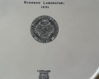 Ryerson Labratory 1931 University of Chicago Plate