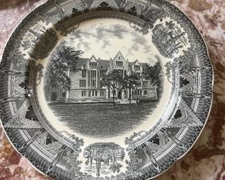 Spode 1931 University of Chicago Plate