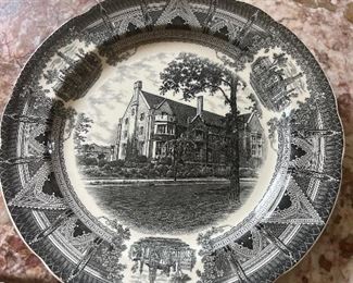 University of Chicago 1931 Spode Plate