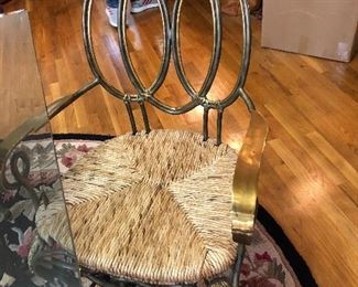 Maitland Smith Metal Dining Chairs