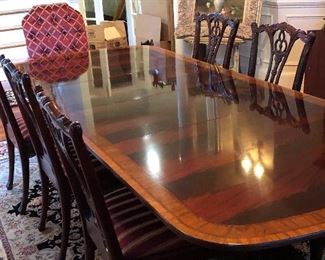 Hickory White Dining Table