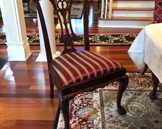 Hickory White Dining Chairs