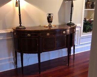 Hickory White Credenza 