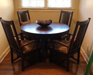 Stickler Style Dining Table and Chairs