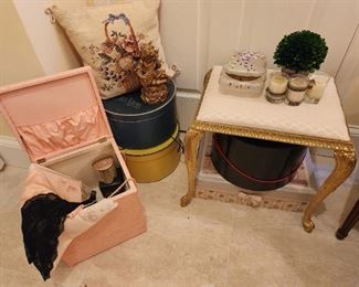 Vintage Vanity Stool