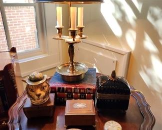 Vintage Piecrust Table