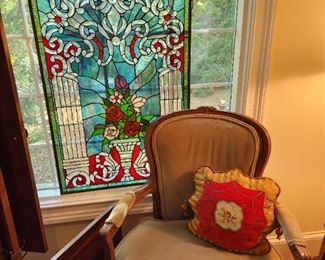 Vintage Bergere Chair