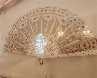 Framed Antique Fans