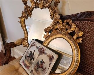Vintage Gilt Mirrors