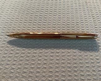 Sheaffer Gold Electroplated ball point pen