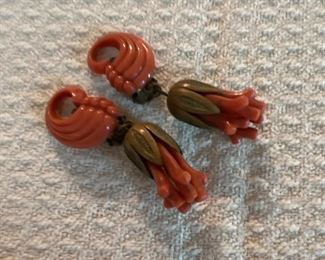 Western Germany Clip Earrings