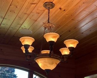 Lighting ceiling fixtures that can be removed and sold 