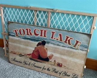 Torch Lake Sign 