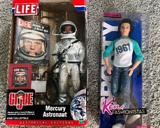 GI Joe Astronaunt & Ken Doll