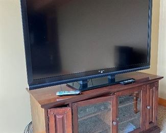 TV and TV Cabinet