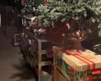 Vintage Holiday Christmas Decor & Trees