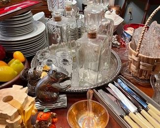 Vintage Glass Decanters