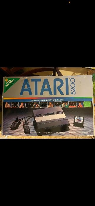 Atari 5200 Game in the box 
