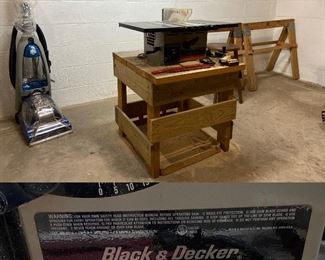 Black & Decker 8” Table Saw
Dirt Devil CE7900 Carpet Cleaner