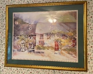 Watercolor Framed Print