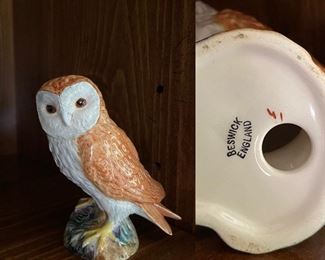 Porcelain Beswick England Owl