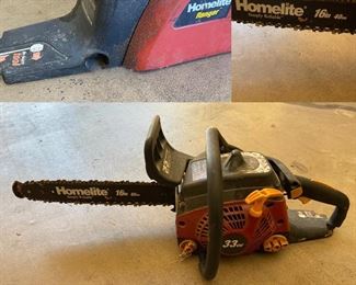 16” Homelight Ranger Chain Saw 33CC