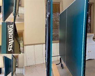 Spalding Folding Ping Pong Table