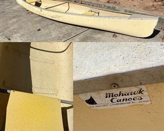 Mohawk Aluminum/Fiberglass Canoe-Needs Patching