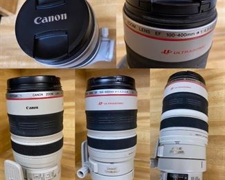 Canon Ultrasonic Zoom Lens 100-400mm with Image Stabilizer 
