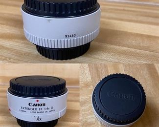 Canon Extender EF 1.4x II 
 Lens made in Japan 93483
