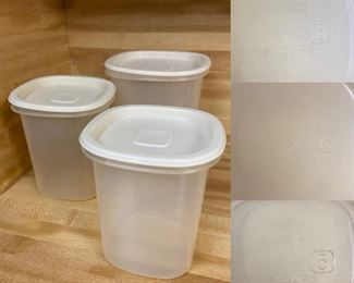 Vintage Rubbermaid Storage Containers