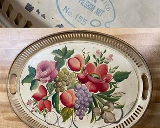 Hand Decorated Tole by Pilgrim Art No 155