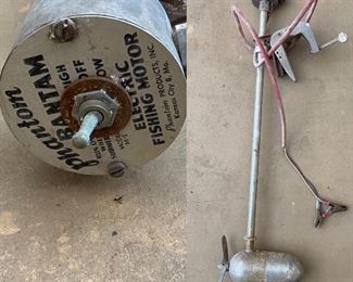 Vintage Phantom Bantam Electric Fishing Motor