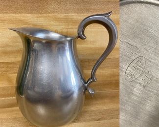 Reed & Barton Pewter Pitcher
