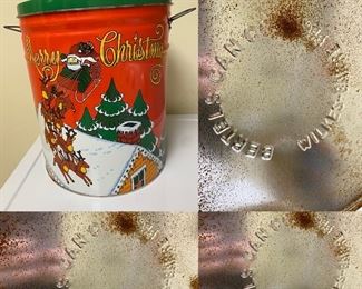 Bertel Wilkes-Barre Pennsylvania Vintage Popcorn Tin