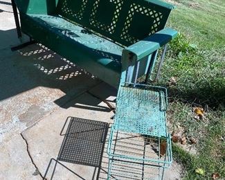 Vintage tables, old farm/canning tables