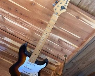 Woodburn electric guitar