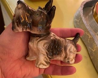 Scottish terrier, JAPAN figurine,