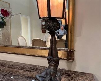 Art Deco Figural Lamp