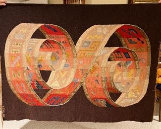 Singed Made in peru Hand Loomed Esul Ca 