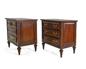 EJ Victor The Newport Historic Collection Inlaid Commodes
