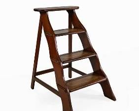 20th Century Library Step Ladder