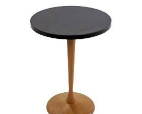 Mid Century Modern Pedestal Side Table