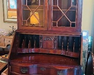 $399 
Mahogany secretary/bookcase 35x80x20

