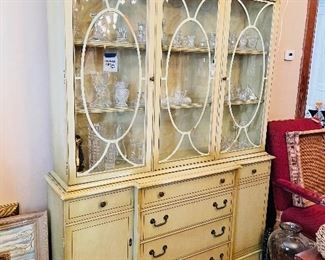$375 
China cabinet 96x60x14 some loss
