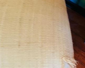 $70 
Donghia raffia chair as is&nbsp;