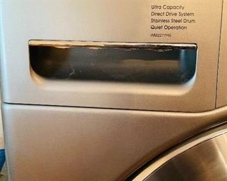 $450 
LG Tromm washer & dryer on risers&nbsp;